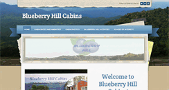Desktop Screenshot of blueberryhillcabinsrfl.com