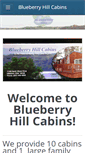 Mobile Screenshot of blueberryhillcabinsrfl.com