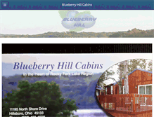 Tablet Screenshot of blueberryhillcabinsrfl.com